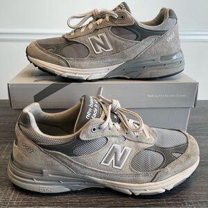 New Balance 993 men shoes great sneakers size 10.5 made in USA high quality